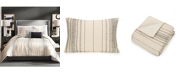 Ayesha Curry Slate Stripe King 3 Piece Comforter Set